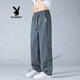 PLAYBOY (PLAYBOY) Mesh pantalones de seda de hielo transpirable para el verano masculino Nuevo pantalones repelentes de mosquito de secado rápido para hombres Pantalones deportivos casuales heterosexuales K6636 Caki 4xl (alrededor de 170 ~ 190 Jin [Jin iguala 0.5 kg] usable)