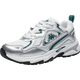 Zapatos de mujer Kappa Zapatos de papá 2025 Summer Nuevas zapatillas de deporte gruesas de lana gruesa Mesh transpirable zapatos casuales de vapor gris/Erhound White 37