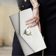 Jingtao High-End-Clutch-Tasche für Frauen-Clutch-Beutel 2024 Neue Sommermodemettemperament Handtasche Handtasche Handgröße Schwarz 26,5 cm lang * 14 cm hoch