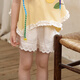 
LUSON Little O Bao Children's Clothing Baby Heavy Industry Full Embroidery Little Daisy Dress Women's Summer 2025 Girls' Lace Puffed Princess Skirt