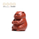 Centenary Liyong Yixing handmade purple clay tea pet ornaments original ore Zhuni Yuanbao tiger tea play sculpture Kung Fu tea set accessories Yuanbaohu-Zhuni
