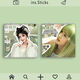 
Karui Shark Ju Jingyi cheers for peripheral mirror mini folding high-value cartoon 2D gift for friends Ju Jingyi-L13297 mirror