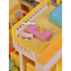 Zhegao's Trendy Toy Building Blocyshs Cat Star Man Apartment Street View Assembly Creative Girl Toy Gift DZ6104 Wangwang Fashion Home-1048PCS