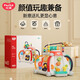 Shantoulin Village baby hand-pat drum children's patting early education 80-1 year old 6-12 months baby toys 2 music hexahedral five-star polyhedral 3888 battery model free battery snail