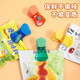 Sukuu sealing clip colorful transparent clip magnetic refrigerator sticker food snack seasoning milk powder sealing clip multi-functional plastic fresh-keeping clip home kitchen moisture-proof sealing stick mixed color 8 pack
