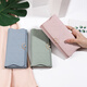 Vogelscheuchen Brieftasche Frauen Nischendesign 2025 Neu einfaches faltbares langen Brieftasche Kleine frische trendige Handtasche Frauen kleine Tasche mit schwarzem Halten