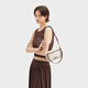 CHARLES&KEITH25夏季新品链条绳结包挂小方包腋下包CK2-20271647 Taupe Canvas米色/灰褐色 S