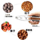 MZXM Japan imported 304 stainless steel thickened walnut machine whole hazelnut peeling pliers black peach clamp nut hazelnut dried fruit multifunctional walnut clamp