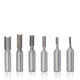 Single and double edge straight cut woodworking milling cutter edge trimming machine cutter head groove knife Battery wood gong knife sharp blade tool 1278