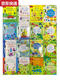 Blaue Farbe HE Kindergärtner Stiftkontrolle Training Einführung ein Einführungskopie Kinder Englisch Alphanumeric Trace Book Praxis 4-jährige 3 Baby Girls 16 Bücher-No-Farbbox-Random