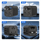 Lianggong (lengon) overseas conversion plug/global international travel socket converter/British standard European standard American standard Australian standard universal