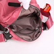 Bag de Weitilili Bolso para mujeres 24 Nuevo moderno y moderno Versátil Oxford tela Bag de carcasa de gran capacidad Ligero de un solo hombro Bolsas cruzadas deportivas Black