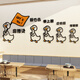 馄饨饭店铺墙面装饰云吞手工水饺子馆模型门头广告贴纸早餐壁挂画 14082吃面-橙黄桔红粉红浅绿黑 0cm*0cm