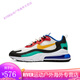 
Nike (NIKE) men's sneakers Air max 270 react women's shoes casual air cushion running shoes color combination AT6174-002 red yellow blue 40.5