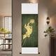 Chengliu Zen Weltraum Scroll Hängende Malerei Buddha Hand Lotus Dekoration Malerei Buddhist Ancient Style Malerei Yoga Hall Wandtee Kunst Veranda Malchmale 12119 Stil: Lotus Gesamtgröße: 30*110 cm silbergrau Brokat Seide