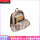 Adidas clover feste Farbe große Kapazität Reißverschluss Schultasche Rucksack Rucksack reguläre Paare Pink Brown