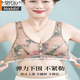 莫代尔前扣文胸2025新款妈妈内衣女胸罩夏季薄款夏天女士中老年人乳罩 蓝色+紫色 【无感承托/防下垂】 XL 40/90【建议120-145斤】