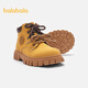 Balabala children's shoes children's boots boys and girls big yellow boots 2025 spring and autumn Martin boots non-slip short boots 208325141212