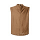 
Ainos Essi [same style in the mall] 2025 autumn new product Tiansi small shirt swing collar sleeveless shirt top for women 40715002 tea gold M