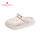 Mengte Children's Slippers in Summer Boys's Chaussures Solide Soft Lightweight Medium et Grands Chaussures de plage pour enfants Sandales à l'extérieur
