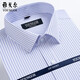Yager Herren Kurzarm Shirt Business Casual Pure Cotton No Bügel professionelle Tragen mittleren und älteren High-End-Anti-Falten-Zoll-Zoll-Kleidung Dünn DP#6623 S 165/84A38 Größe 160-1651