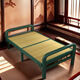 
Qinkai iron frame bamboo marching bed folding single bed integrated lunch bed bamboo board bed bamboo bed cool single double bed stable practical 192 length * 95 width-16851