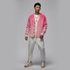 Nike (Nike) Jordan Camisa de punto 2024 Autumn Men's Rosa Pink Gradiente Cardigan Chaqueta FV7427-629 FV7427-629 M