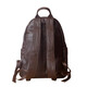 OULUNCHI (OULUNCHI) leather backpack men's large capacity backpack head layer cowhide schoolbag travel men's leather business computer bag brown 33*12*44CM