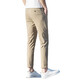 Specht gebrochene Größe 2025 Khaki Cropped Hosen Herren Sommer Slim Ice Draht gerade Draht All-Match Dünne Hosen Herrener neuer Stil Khaki-y9905 28
