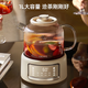 OIDIRE (Oudian) health pot all-glass flower teapot teapot kettle constant temperature electric kettle tea maker 0 glue multi-function menu 1L ODI-HC07 stew pot