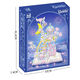 New Beauty et 13064 Sky Castle Liberstore Assemblé Blocs Blocs Blocs Toys Ornements Modèles Girls et Gifts pour enfants [13064] Sky City + acrylique Box