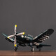 Aviones de hierro de hierro forjado retro adornos de combate Combate Sala de estar en el hogar Gabinete de vinos de la sala de estar Decoraciones hechas a mano 1940 Aeronave de transporte militar de EE. UU. 695