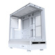 SAMA Jinghong white ATX sea view gaming computer main case 270 panoramic/double-sided glass/support 360 water cooling/9 fan positions/427mm long graphics card/U2+U3