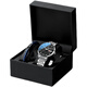 Official website Fang Ship Store Flag Official website new trendy men's watch male student waterproof calendar fully automatic mechanical watch high-end fashion quartz watch 826 gold blue steel belt model_collect and purchase gift