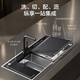 FOTILE counters have the same style FOTILE dishwasher embedded Y2 sink dishwasher for home use fully automatic 11 sets of Taichung basins with stainless steel cavity, wash dishes without bending over to wash seafood, fruits and vegetables 03-Y2L 11 sets of dishwashers on the left