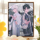 
First conception time agent DIY digital oil painting hand-filled color process hour Lu Guang Qiaoling cartoon character oil painting gx4877 30*40cm thick solid wood inner frame + decorative outer frame (