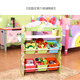 Wen Yijia teamson, Fenduoqi Baby Bookshelf Picture Bookshelf Children's Toy Storage Cabinet Furniture Kindergarten Jungle Adventure 3-Floor Storage Chair TD-12799A