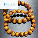 Bhiodha Pangdonglai Qualität Aurora Kristallarmband Aurora 23 Kristall Goldener Titankristall Vollgold Zahnviolett gelber Körper 520 Liebhaber 1421 14mm lila Titanium