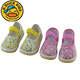 G. Duckkids Baby Kleinkind Sohle Stoffschuhe Schweiß-Absorbent und geruchsfestes weicher Locked Hanfu Blume Pink 691-1 Pastoral Serie kleine rosa Blumen Single-Schuhe 12 innere Länge 12,0 cm