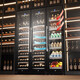 BAIKAILUN wine cabinet, three-door, four-door, large capacity, large size, air-cooled, frost-free, constant temperature and moisturizing, household and commercial, wine and beer ice bar, fresh-keeping refrigerator, seamlessly embedded, 1.9 meters丨three-door combination cabinet丨550 deep 910L fixed frequency