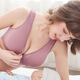 浪莎前扣哺乳文胸棉质孕期产后喂奶聚拢防下垂背心式大码孕妇内衣胸罩