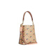 Entraîneur (entraîneur) Mollie21 Strawberry imprimé Presbyopie Buckle Toile en cuir lisse Sac à épaule simple Sac à bandoulière Small Basic Package (sac + poussière)