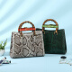 Anysmic Offizielle authentische Tasche Luxusmarke Frauenbeutel 2025 Neue Python Pitot -Tasche Frauenbag für Freundin Frau Originalfarbe [Geschenkboxverpackung]