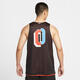Nike (Nike) Numéro standard Dri-Fit Maillot de basket-ball à double côté masculin IH9272-010 L