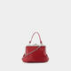 Vivienne Westwood Hompla de mujer Versátil Versátil PU Material Simple y de moda Homody Handheld Handheld Bag de doble propósito Red Os