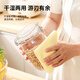 Kitchen dishwashing rag non-stick oil dishcloth absorbent rag loofah rag 3 meters long household dishwashing towel yellow rag 5 meters