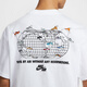 Nike (Nike) As U NSW Tee OC FB GFX FW T-shirt à manches courtes de Culte HQ9276-100 BLANC M M
