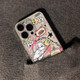SMVP Moon Chasing Cat is suitable for Apple 14 promax mobile phone case new iPhone15proamx cute 13Pro card space shell TPU-transparent-NM9754 Moon Chasing Cat iPhone6