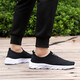 Marques même style de chaussures âgées pour les femmes en été respirant chaussures de mère creux de chaussures papa chaussures de papa d'âge moyen et âgés chaussures de marche hommes 838 noir et blanc 46
