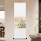 Chengliu Dong Gao Chunjing Flower Book Scroll Hanging Painting New Chinese Style Peony Camellia Decorative Painting Living Room Study Tea Room Entrance Painting 11980: Phalaenopsis Overall Size: 35*110cm Milky White Brocade Silhouette + New
